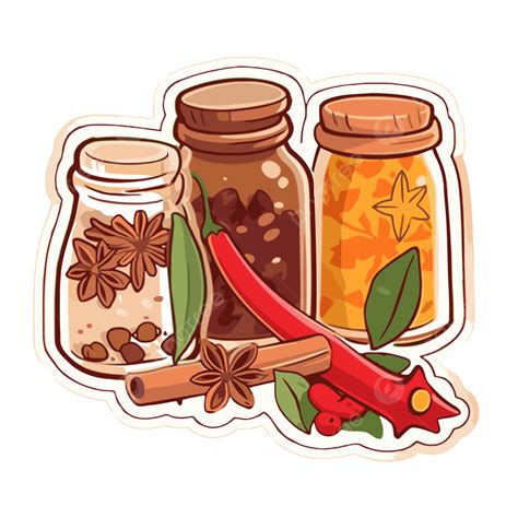 Spice Sticker PNG, Vector, PSD, and Clipart With Transparent Background for Free Download | Pngtree