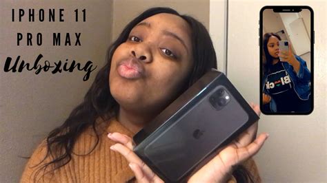 iPhone 11 Pro Max Unboxing Space Grey 256GB - YouTube