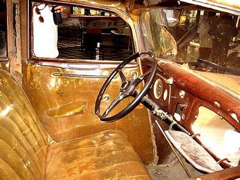 Rusty Car Interior in Need of Restoration