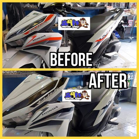 Honda Click 125 V3 V4 2023 / 2024 Cover Up Sticker / Decals | Shopee ...