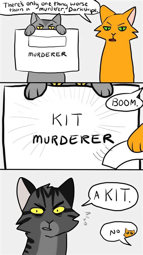 Oh, Darkstripe by m0zarts | Warrior cats comics, Warrior cats funny ...