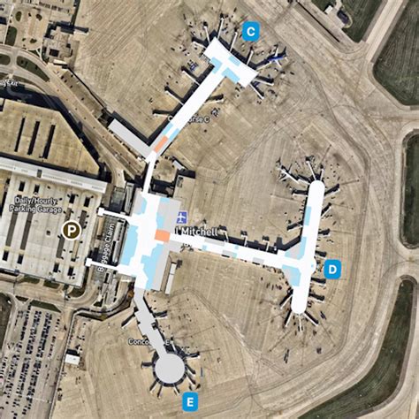 Milwaukee Airport Map: Guide to MKE's Terminals