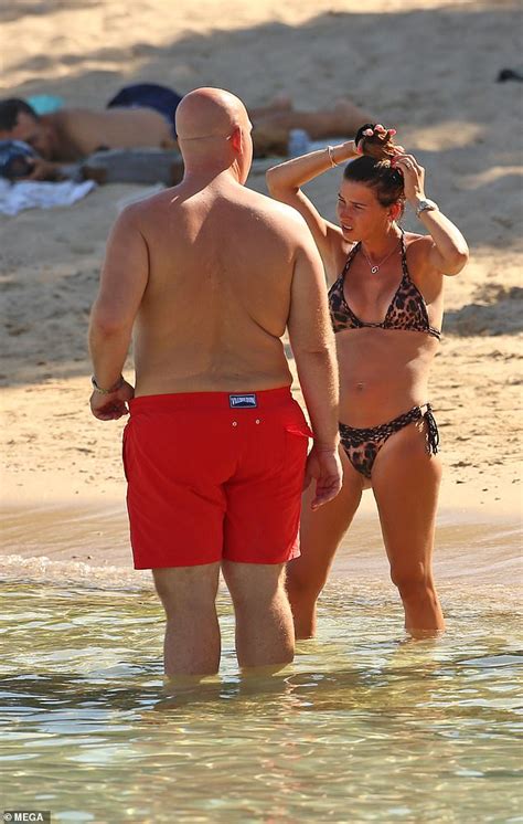 Darts champion Michael Van Gerwen in Ibiza with his stunning bikini ...