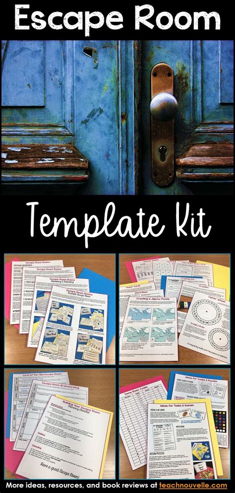 Escape Room Templates for Commercial Use - Create and Sell Your Own Escape Rooms | Escape room ...