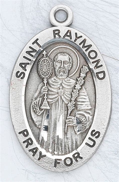 Sacco Company > R Saint Names > ST RAYMOND PATRON SAINT MEDAL