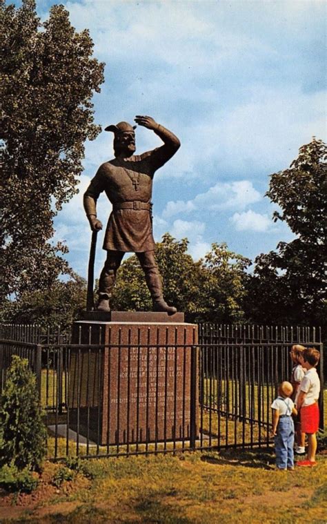 Postcards from Duluth's Statue of Leif Erikson - Perfect Duluth Day