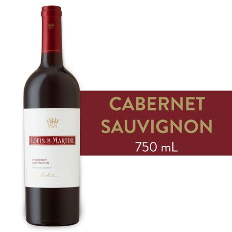 Louis Martini Sonoma Cabernet Sauvignon, Red Wine, 750 mL - Walmart.com