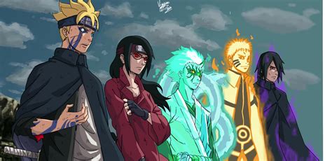 Old Team 7 and New Team 7 future team up. Naruto Vs Sasuke, Naruto Uzumaki Shippuden, Anime ...