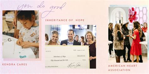 Kendra Scott - Philanthropy is one of the core pillars of...