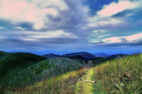 Hiking path to the Blue Ridge Mountains Photograph by Melissa Hicks ...