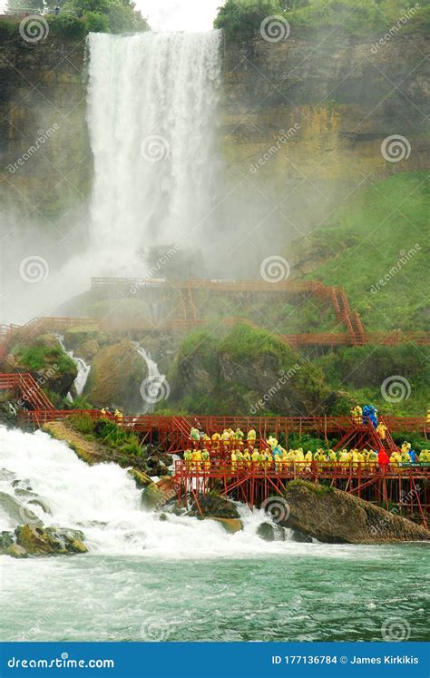 Cave of the Winds, Niagara Falls Editorial Stock Image - Image of ...