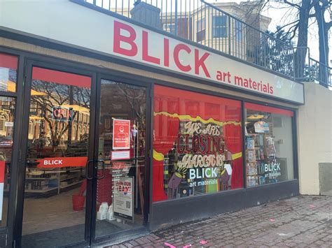 Blick Art store on Huntington and Mass. Ave. to close in March - The Huntington News