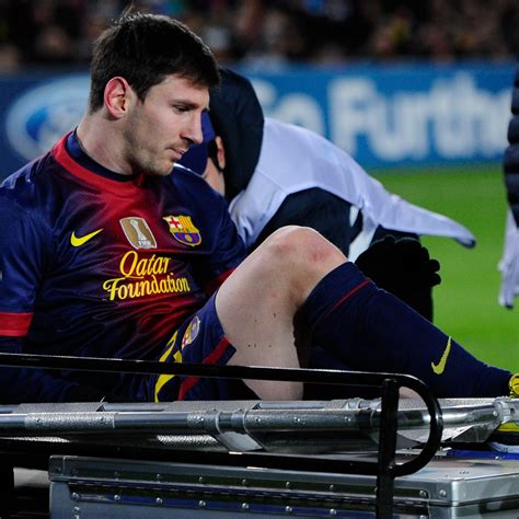 Lionel Messi Injury: Updates on Barcelona Star's Knee | Bleacher Report ...