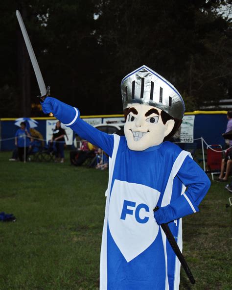 Knightro shows school spirit at FCCS athletic events | Athletic events ...