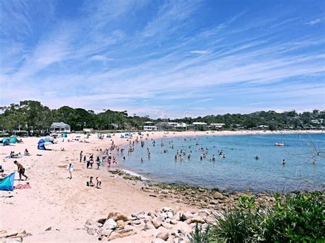 Bundeena Beach @ Royal National Park, Sydney Editorial Image - Image of promontory, horizon ...