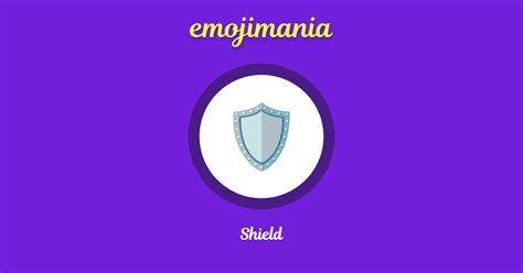 🛡 Shield emoji Copy & Paste - Emojimania