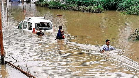 Vadodara: Loss of wetlands trapped the rain?