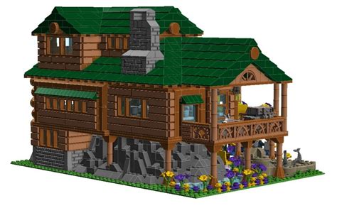 Cool Lego Log Cabin - New Home Plans Design