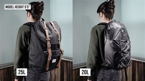 Ultimate Backpack Size Guide - What Size Backpack Do I Need? | Backpackies