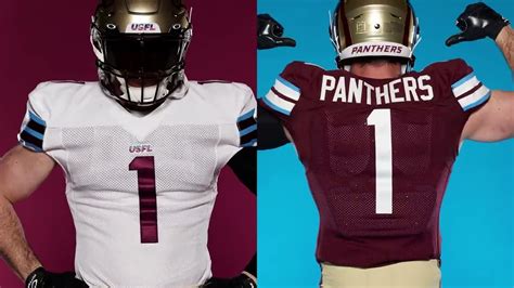 USFL Uniform Reveal - Michigan Panthers - YouTube