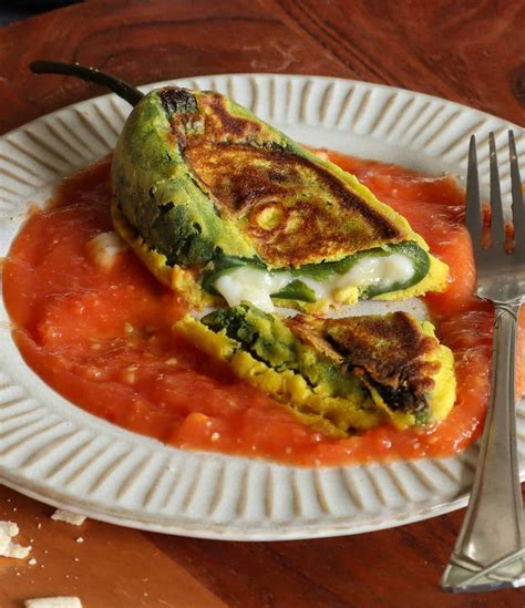 Easy Poblano Chile Relleno Recipe | Deporecipe.co