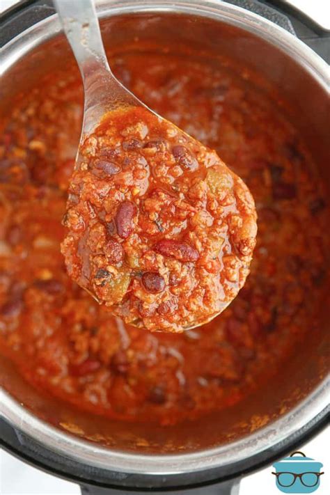 Instant Pot Chili - The Country Cook