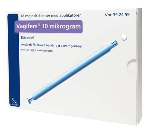 Vagifem vaginaltablett 10 µg 18 st - Apotek Hjärtat | Apotek, Apotekare, Promotion