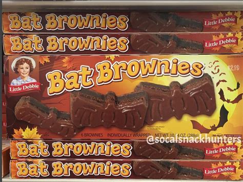 Little Debbie Bat Brownies | Little debbie snack cakes, Debbie snacks ...