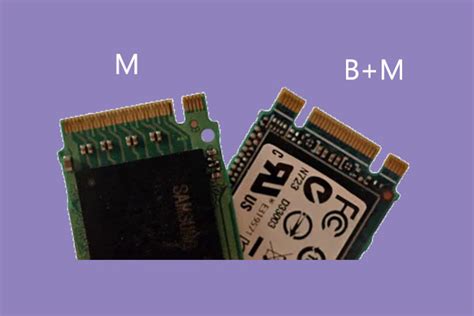 M.2 M vs M.2 (B+M): What's the Difference? - MiniTool Partition Wizard