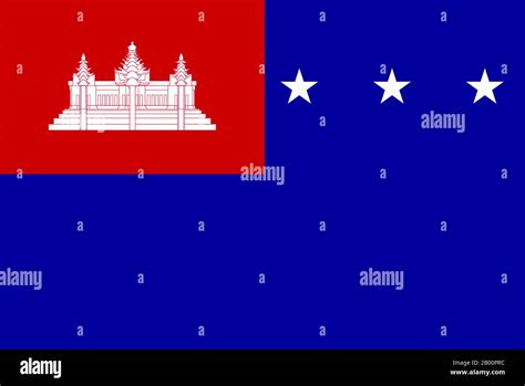 Khmer rouge flag hi-res stock photography and images - Alamy