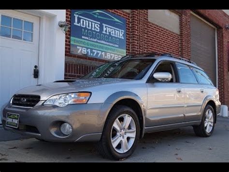 2007 Subaru Outback XT Limited Walk-around Presentation at Louis Frank ...