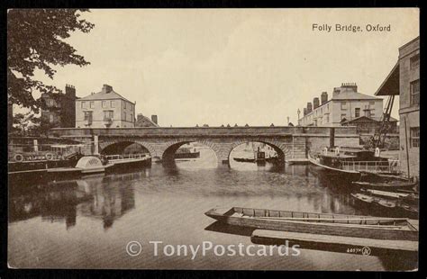 Folly Bridge, Oxford / HipPostcard