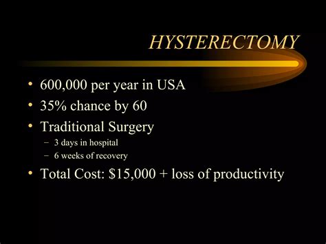 alternatives to hysterectomy