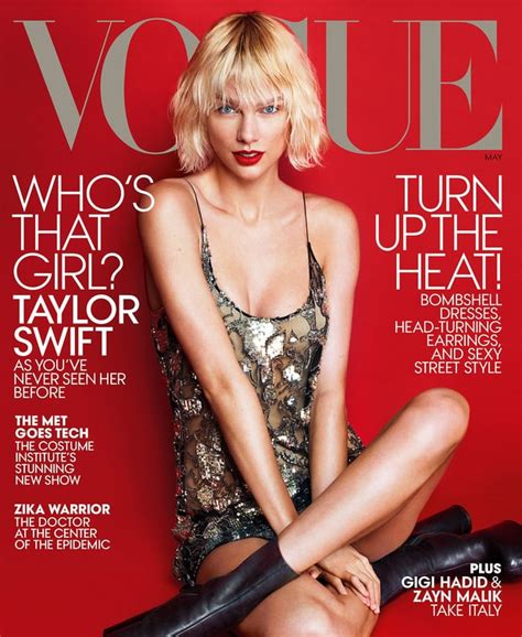 Taylor Swift Goes For The Slightly Damp Look In Latest US Vogue Cover - B&T