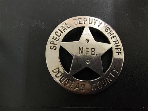 douglas county Nebraska sheriff badge obsolete badge vintage | #4547568037