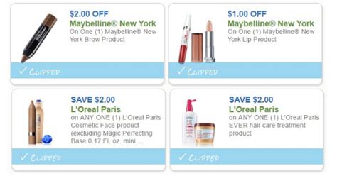 HOT Make-Up and Beauty Printable Coupons - Printable Coupons