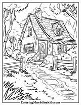 Village Coloring Pages Free PDF Printables  Sheets For Kids sketch template