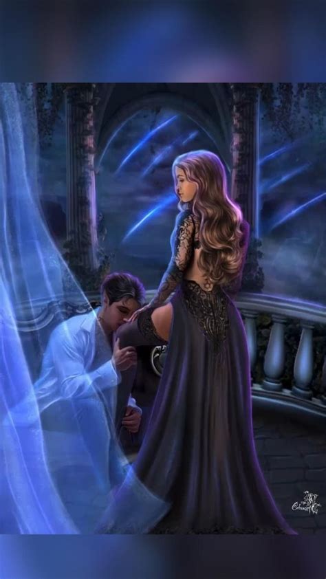 Feyre & Rhysand ACOTAR | ACOMAF | ACOWAR 🌹🌌 art: @ cebanart 😍 | Feyre and rhysand, A court of ...