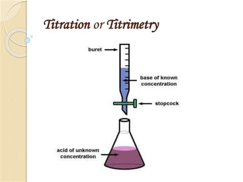 Titration or titrimetry | PPT