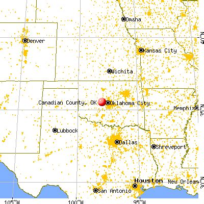 Canadian County, Oklahoma detailed profile - houses, real estate, cost of living, wages, work ...