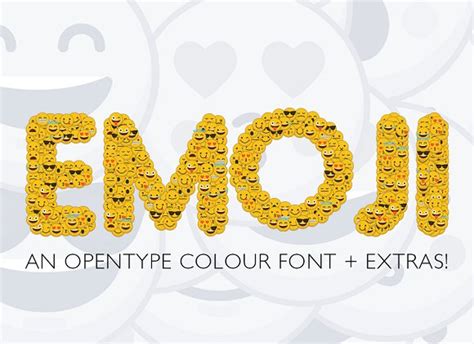 Emoji smiley font - Free Font