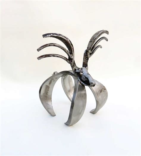 Contemporary Art - Steel sculpture - Renne design - Martinez