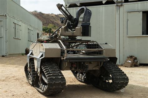 Marines Arm Drone Vehicle with .50-cal Machine Gun for Urban Fight ...