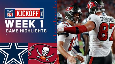 Dallas Cowboys vs. Tampa Bay Buccaneers | Week 1 2021 Game Highlights ...