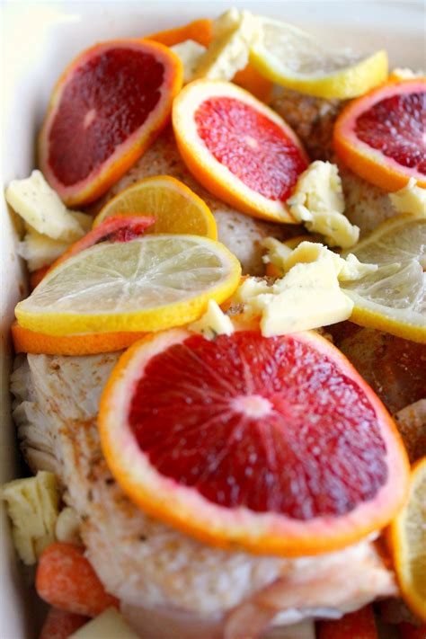 The Juiciest Roasted Blood Orange Chicken with Amish Butter - Recipes