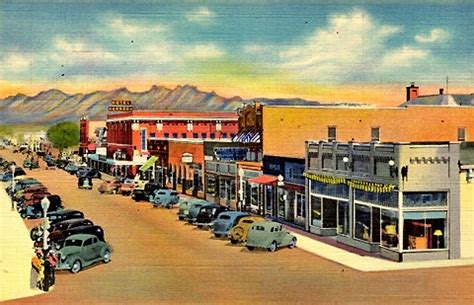 Downtown Las Cruces before Urban Renewal