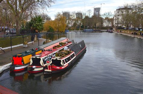 Narrow Boats at Little Venice, London - Jan 2020 | Narrowboat, Venice, Boat