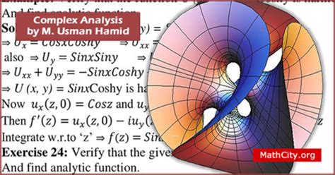 Complex Analysis by M Usman Hamid - MathCity.org