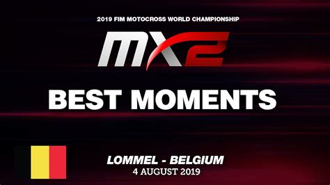 BEST MOMENTS MX2 MXGP of Belgium 2019 #motocross - YouTube