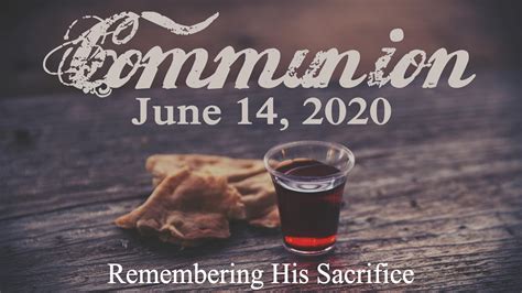 Communion Service | Oakland Heights Baptist Church